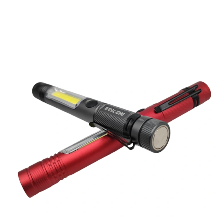 Portable Clip COB LED Flashlight