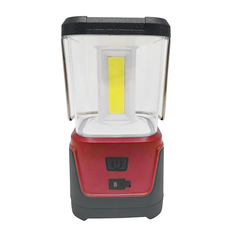 Uppladdningsbar högeffekts campinglampa